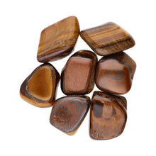 Lataa kuva Galleria-katseluun, Tiger's Eye Tumbled Stones T-5: Pack 0.250 Kg Vives de la Cortada S.L