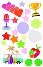 Lataa kuva Galleria-katseluun, Vision Boards Manifest Your Destiny Kit Paperinoita