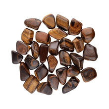 Lataa kuva Galleria-katseluun, Tiger's Eye Tumbled Stones T-5: Pack 0.250 Kg Vives de la Cortada S.L