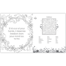 Lataa kuva Galleria-katseluun, Calming Activity Book - Tehtäväkirja Paperinoita