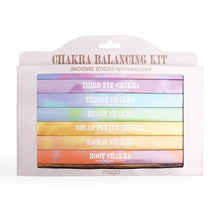 Lataa kuva Galleria-katseluun, Chakra Incense Balancing kit - Suitsukkeet + pidike Paperinoita