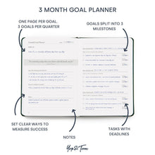 Lataa kuva Galleria-katseluun, Planneri A5 Yop & Tom - Power of 3 Green Paperinoita