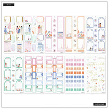 Lataa kuva Galleria-katseluun, Happy Planner Tarrakirja - Classic Value Pack Stickers - Happy In Paris Paperinoita