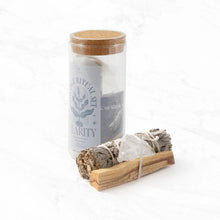 Lataa kuva Galleria-katseluun, Smudge Ritual Set – Clarity Paperinoita
