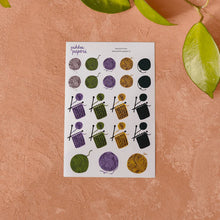 Lataa kuva Galleria-katseluun, Pikku Paperi Tarra-arkki - Neulominen