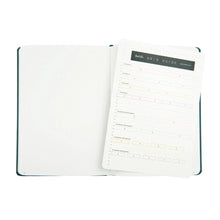 Lataa kuva Galleria-katseluun, Yop & Tom Pistemuistikirja A5 - Moon & Stars, Blush Pink Paperinoita