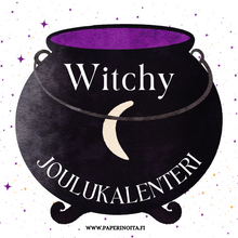 Lataa kuva Galleria-katseluun, Witchy Joulukalenteri 2025 Ennakkotilaus Paperinoita