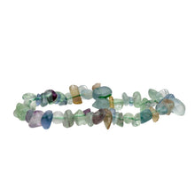 Lataa kuva Galleria-katseluun, Multicolor Fluorite Chip Bracelet Vives de la Cortada S.L
