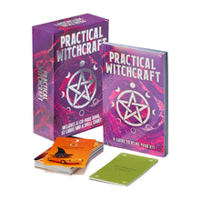Lataa kuva Galleria-katseluun, Practical Witchcraft Book &amp; Card Deck Paperinoita
