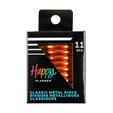 Lataa kuva Galleria-katseluun, Happy Planner Pumpkin Cutout Medium Metal discs
