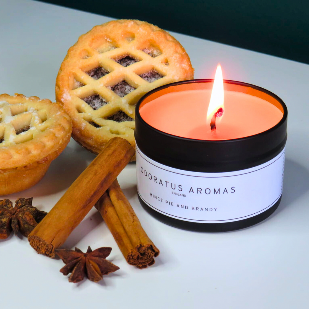 Soijavaha Kynttilä - Christmas Mince Pie and Brandy