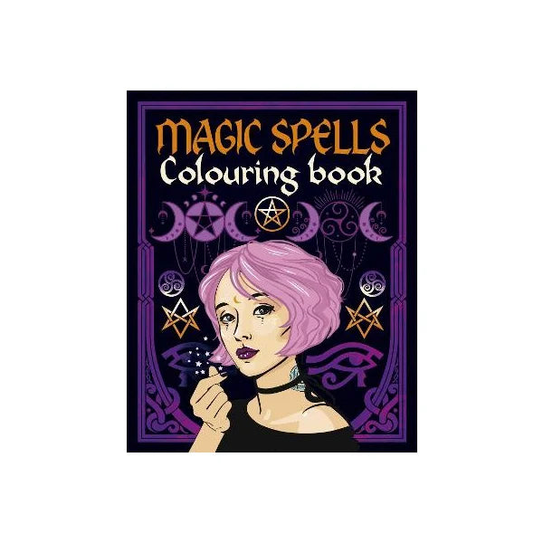 Magic Spells Colouring Book - Värityskirja Paperinoita