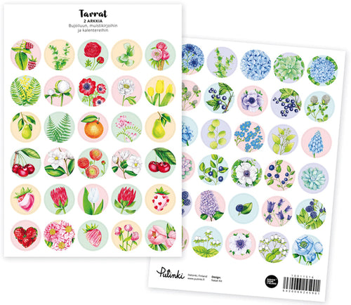 Tarrapaketti Natali Kit A5 - Kukat Paperinoita