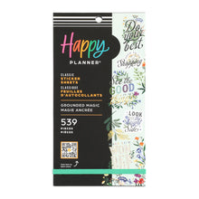 Lataa kuva Galleria-katseluun, Happy Planner Tarrakirja - Classic Value Pack Stickers - Grounded Magic
