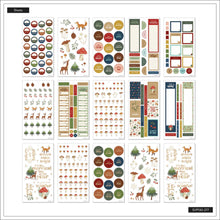 Lataa kuva Galleria-katseluun, Happy Planner Tarrakirja - Classic Value Pack Stickers - Woodland Seasons Christmas
