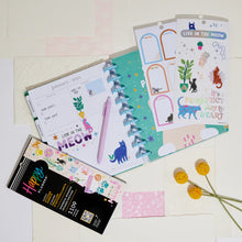 Lataa kuva Galleria-katseluun, Happy Planner Tarrakirja - Classic Value Pack Stickers - Whimsical Whiskers
