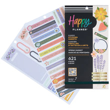 Lataa kuva Galleria-katseluun, Happy Planner Tarrakirja - Classic Value Pack Stickers - Spring Market
