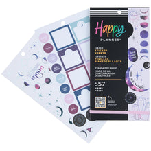 Lataa kuva Galleria-katseluun, Happy Planner Tarrakirja - Classic Value Pack Stickers - Stargazer Magic
