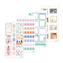 Lataa kuva Galleria-katseluun, Happy Planner Tarrakirja - Classic Value Pack Stickers - Happy In Paris Paperinoita
