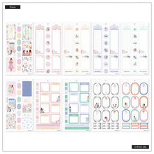 Lataa kuva Galleria-katseluun, Happy Planner Tarrakirja - Classic Value Pack Stickers - Happy In Paris Paperinoita
