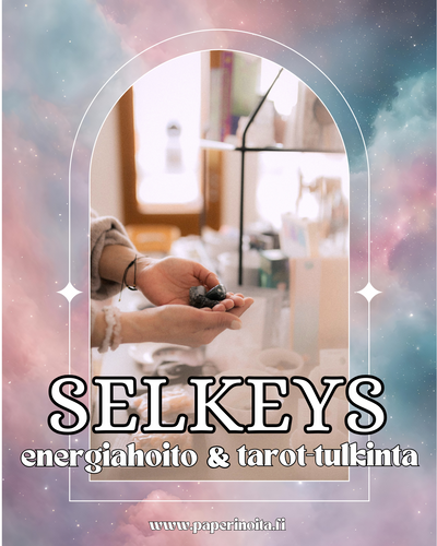 Energiahoito & Tarot-tulkinta Paperinoidassa Paperinoita