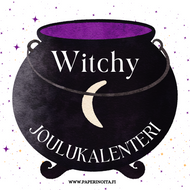 Witchy Joulukalenteri 2025 Ennakkotilaus Paperinoita