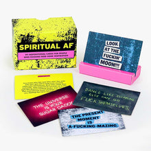 Lataa kuva Galleria-katseluun, Knock Knock - Spiritual AF - Korttit - Affirmators, Hengellisyys, Henkinen voima, Hyvä energia, Korttipakat, Korttipakka, Löydä itsesi, Manifestation, Mystisyys, Noita, Noituus, Positiivisuus, Super Attractor, Tarot, Tarot-kortit - Paperinoita

