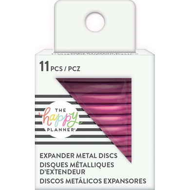 The Happy Planner - Metallirenkaat BIG - Pink - MAMBI ENNAKKOTILAUS - Paperinoita