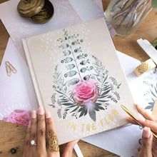 Lataa kuva Galleria-katseluun, PAPAYA - Journal - In The Flow - Journal, mixed media, Muistikirja, Papaya - Paperinoita
