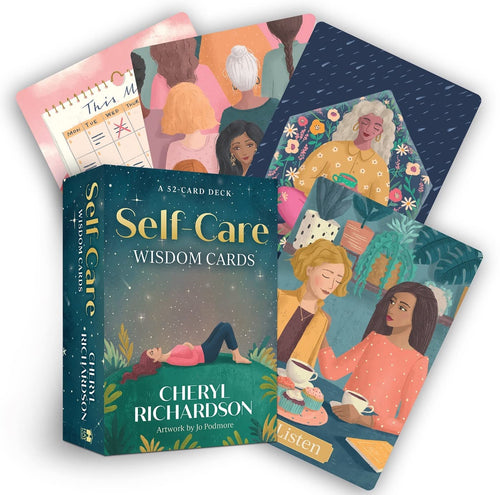 Self-Care Wisdom Cards - Korttipakka - Divination, Korttipakka, Oraakkeli, Oraakkelikortit, Self-care - Paperinoita