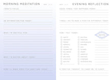 Lataa kuva Galleria-katseluun, A Day and Night Reflection Journal - Gratitude - Paperinoita
