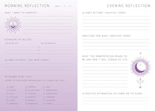 Lataa kuva Galleria-katseluun, A Day and Night Reflection Journal- Manifesting - Insight Edition, Manifesting, Manifestointi, STOCKYPHI_OOS, Tehtäväkirja, Työkirja - Paperinoita
