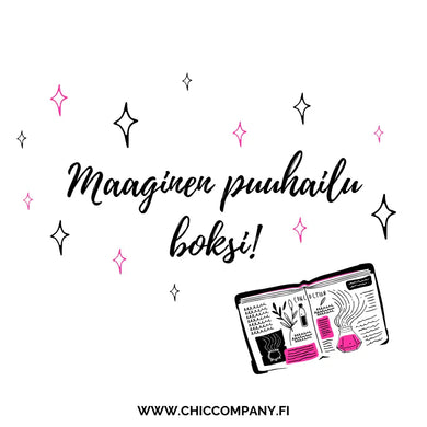 Maaginen Puuhailu Boksi - Chic It!, Maaginen, Magia, Magical, Mystical, Noituus, Ylläri, Yllärit, Yllätyspakkaus - Paperinoita