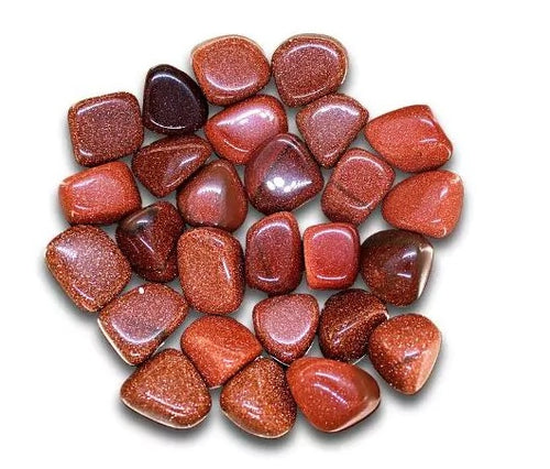 Kultakivi Rumpuhiottu 2-3 cm - Aventurine Glass, Crystal, Goldstone, Kristalli, Kristalli kivet, Kristallikivet, Kristallikivi, Kristallit, Kultakivi, Rumpuhiottu, Rumpuhiottu kivi, Tumbled stone - Paperinoita