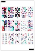 Lataa kuva Galleria-katseluun, MAMBI Happy Planner Tarrakirja - Splattered Paint - Paperinoita
