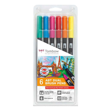 Tombow - Dual Brush - Tattoos - Bujoilu, Bullet Journaling, Bullet Journaling-tuotteet, Calligraphy, Hand lettering, Journaling, Kaunokirjoitus, Koulutarvikkeet, Kynät, Tombow - Paperinoita