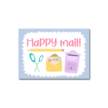 Lataa kuva Galleria-katseluun, Only Happy Things - Postikortti - Happy Mail - Happy mail, Only Happy Things, Postikortti - Paperinoita
