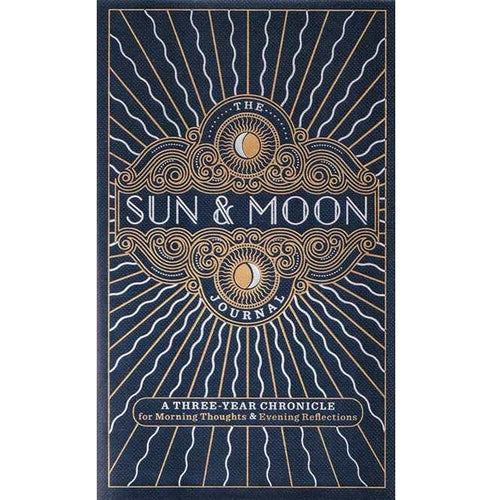 The Sun & Moon Journal Päiväkirja - Kalenteri, Kirja, Kirjat, Kuu, Magical, Moon, Mystical, Noita, Noituus, Witch - Paperinoita